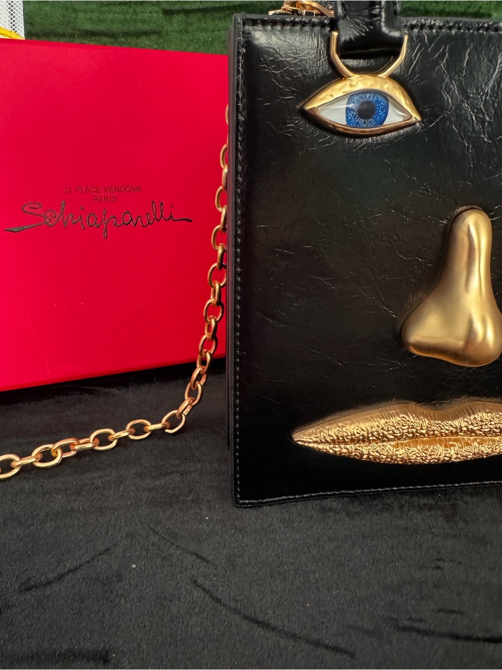 Schiaparelli inspired anatomy face Handbag - Picture 8 of 16